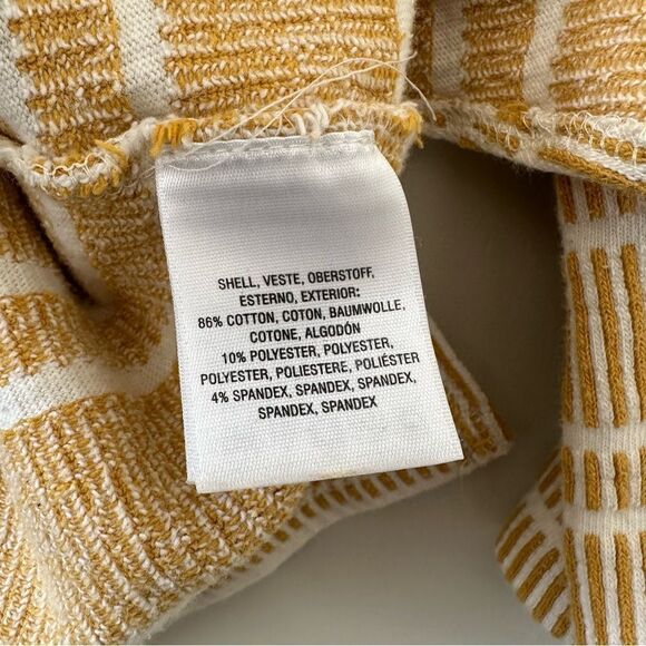 Anthropologie-Postmark Boat Neck 3/4 Sleeve Striped Top - Picture 9 of 10